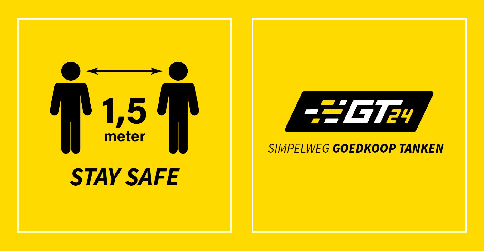 anderhalve meter take care corona GT24 HR